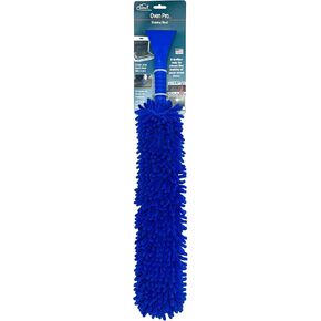 Jokari 17-Inch Dual-Sided Oven Door Cleaning Wand with Microfiber Scrubber and Hard Scraper. Easily Clean Between Glass Panes - Ideal for Deep Cleaning, May Require Door Removal