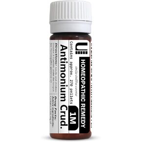 Antimonium Crudum 200C Homeopathic Remedy, 270 Pellets
