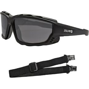 SOLPRO Motorcycle Riding Sunglasses Padding Goggles UV Protection Dustproof Windproof for Men Women