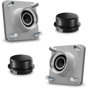 Club Car Front Wheel Hub Assembly with Bearing,Fit for Club Car DS & Precedent 2003.5-up Gas and Electric Golf Cart .Replaces OEM 102357701 (2PCS)