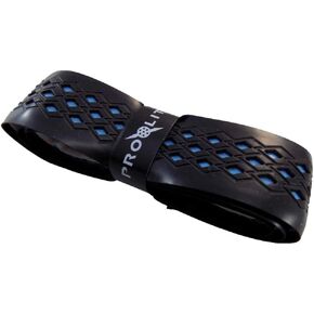 Prolite No-Sweat Diamond Grip for Pickleball Paddles, Racquetball, Squash, Platform Tennis, Badminton and More (Blue Underlay)