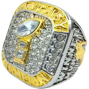 Customize 2022 Fantasy Football Championship Rings Trophy Prize