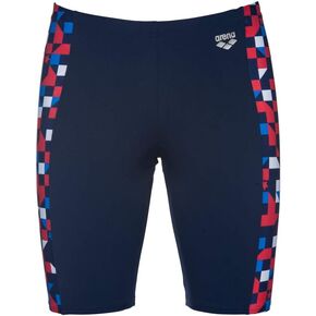 Arena Men's Previous Season Print Jammer Athletic Training Swimsuit