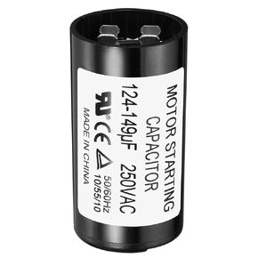 PATIKIL Motor Start Capacitor, 47-56uF/Mfd 250V 50/60Hz CD60 Run Capacitor Motor Starting Capacitor for Electric Motor Starts Running
