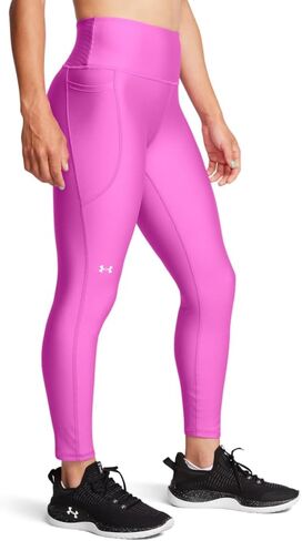 Under Armour Womens HeatGear Armour High Waisted Ankle No-Slip Leggings, (560) Provence Purple / / Purple Ace, X-Small in Saudi Arabia