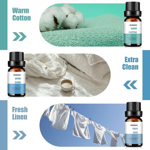 Essential Oils Set, Men Scents Fragrance Oil Essential Oils for Diffuser | Sandalwood, Teakwood, Sweet Tobacco, Cinnamon & Pine Needle, Woody Vetiver, Cologne Aromatherapy Oils for Men, 6x10ml in Saudi Arabia