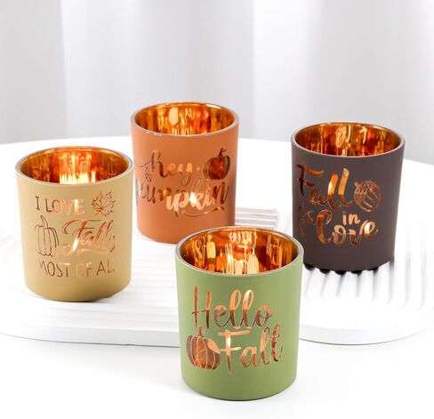 SHMILMH Mothers Day Table Decoration 4 PCS, Gifts for Mom Grandma Daughter Wife, Glass Candle Jar Best Mom Ever Candle Holder for Happy Mother's Day Party Centerpiece Decor in Saudi Arabia
