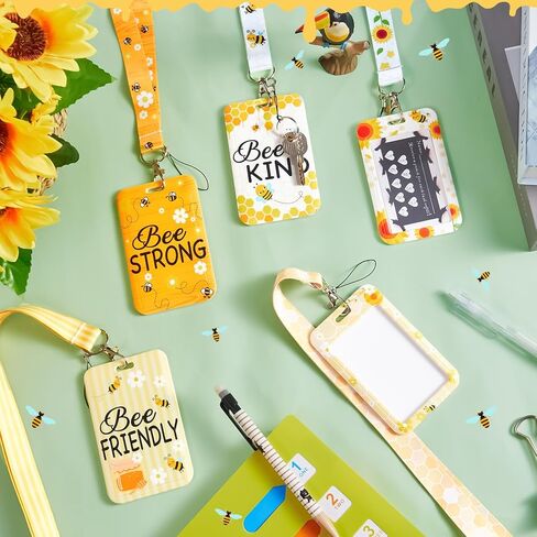 5 Sets Colored Hero ID Badge Holder with Lanyard Detachable Lanyard with Cute ID Card Holder Silky Strap Neck Lanyard ID Holder Clip Clasp Hard ID Name Lanyard Case for School Kids Boys Students Teens in Saudi Arabia