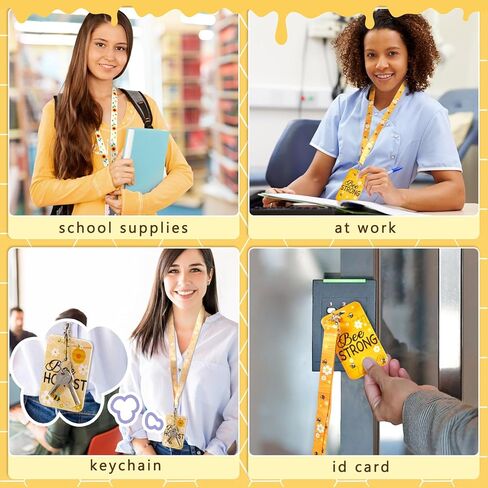 5 Sets Colored Hero ID Badge Holder with Lanyard Detachable Lanyard with Cute ID Card Holder Silky Strap Neck Lanyard ID Holder Clip Clasp Hard ID Name Lanyard Case for School Kids Boys Students Teens in Saudi Arabia