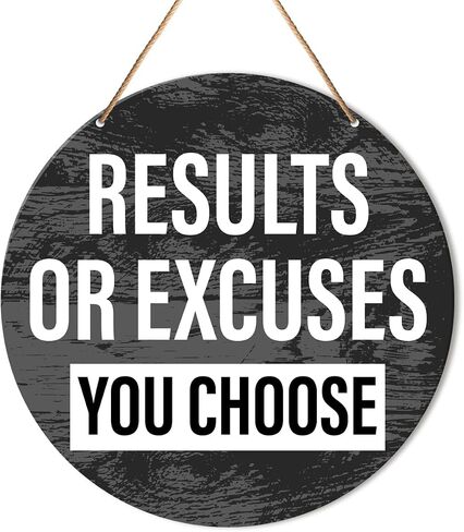 Muktoujaumai Gym Motivation Signs Wall Decor, Home Gym Inspirational Wall Decor Gym Hanging Signs Rustic Decorations for Office, Fitness, Workout Room, Be Stronger Than Your Excuses in Saudi Arabia