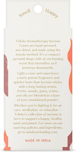TRILOKA Angelic Frankincense Incense Cones, 14 CT in Saudi Arabia