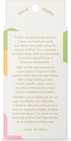 TRILOKA Angelic Frankincense Incense Cones, 14 CT in Saudi Arabia