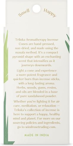 TRILOKA Angelic Frankincense Incense Cones, 14 CT in Saudi Arabia