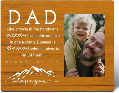 Dad Picture Frame Gifts, Dad Gifts from Daughters Son Kids, Dad Gifts for Birthday, Fathers Day Christmas Gifts for Dad, Father Gifts, You Are My Story Teller My Teacher My Hero in Saudi Arabia