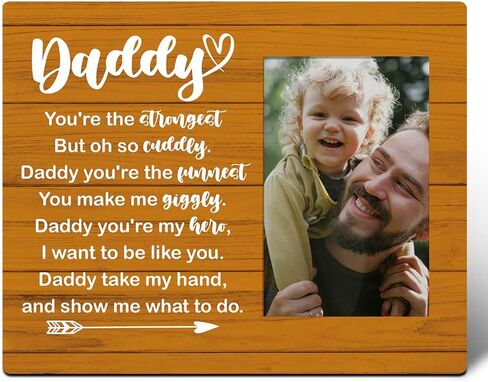 Dad Picture Frame Gifts, Dad Gifts from Daughters Son Kids, Dad Gifts for Birthday, Fathers Day Christmas Gifts for Dad, Father Gifts, You Are My Story Teller My Teacher My Hero in Kuwait