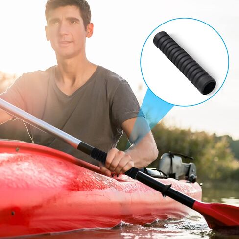 Slim Panda Kayak Paddle Grips，Durable Non-Slip Silicone Wraps for Take-Apart Paddles，Kayaking Accessories for Blister Prevention in Saudi Arabia