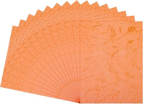 PATIKIL 12Mil Paper Binding Presentation Covers for A4 and Letter Size(8.5x11Inches) Paper, 100Pcs 180gsm Textured Bookbinding Paper for Business and Report, Purple in Kuwait