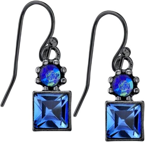 1928 Jewelry Colored Square Drop Earrings in Saudi Arabia