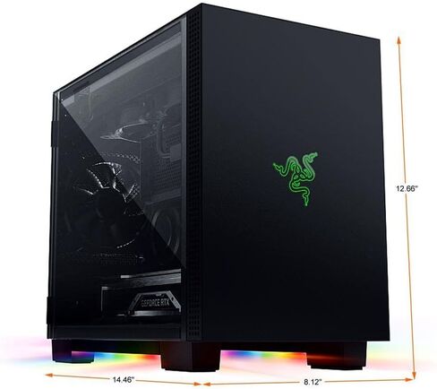 Razer Tomahawk ATX Mid-Tower Gaming Chassis + Chroma Addressable RGB Controller Bundle in Saudi Arabia