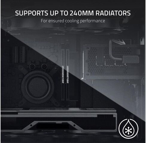 Razer Tomahawk ATX Mid-Tower Gaming Chassis + Chroma Addressable RGB Controller Bundle in Saudi Arabia