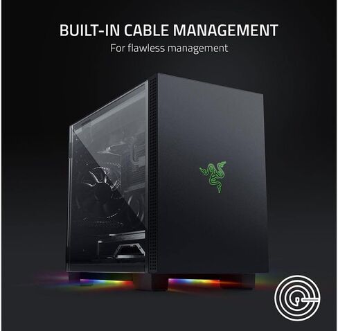 Razer Tomahawk ATX Mid-Tower Gaming Chassis + Chroma Addressable RGB Controller Bundle in Saudi Arabia