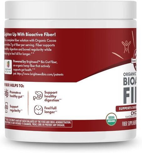 Manitoba Harvest Organic BioActive Fiber Supplement with 6g Fiber per Serving – Digestive Hemp & Psyllium Husk Powder – Non-GMO, Vegan & Kosher, 8oz in Saudi Arabia