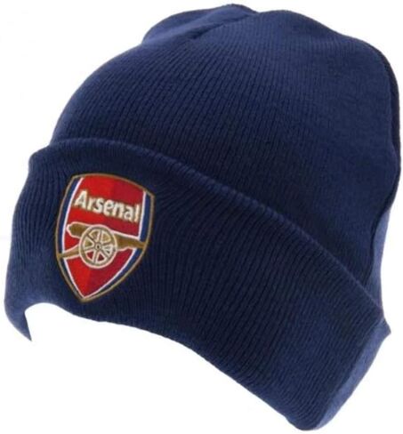 Arsenal FC Crest Knitted Turn Up Hat in Kuwait