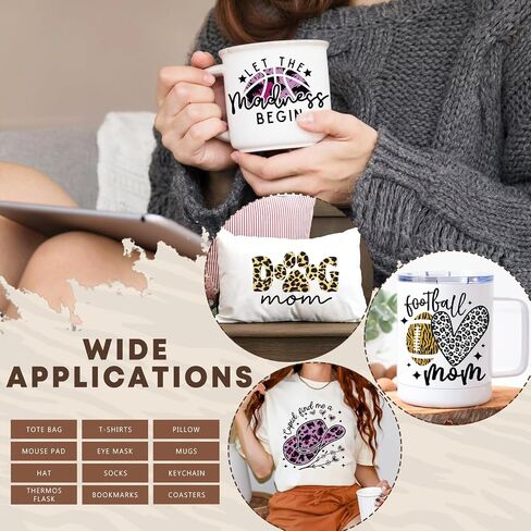 Tintnut Splash Sublimation Pattern Transfer Paper - 16 Sheets 12"x10", Watercolor Pattern Sublimation Transfer Paper Bundle Compatible with Cricut for DIY Mugs, Tumblers, Key Chain, T-Shirts in Saudi Arabia