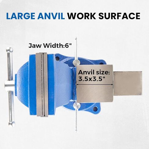 Forward General Purpose Bench Vise 4" Jaw Width, 3" Max Opening in Saudi Arabia