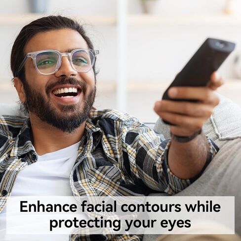 Dollger Square Blue Light Blocking Glasses Women Men Computer Eyeglasses Fashion Light Weight TR90 Blue Light Glasses in Saudi Arabia