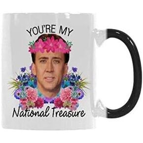 You're My National Treasure Morphing Coffee Mugs Heat Reveal Color Change Mug Christmas Mug For Men11 Ounces in Saudi Arabia