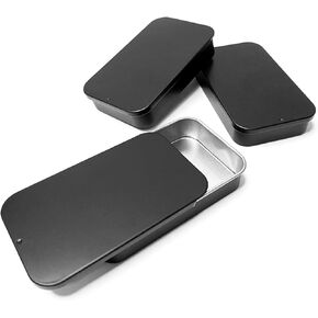 Toothpick Case,Travel Floss Picks Case,Floss Box Storage Adult Floss in,Refillable Floss Pick Case,Floss Holder Container,Convenient for Travel Portable(3 PCS Black 3.14"X1.96"X0.59")