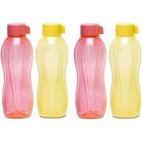 Tupperware Aqua Slim Bottle Set of 4 (500ML)