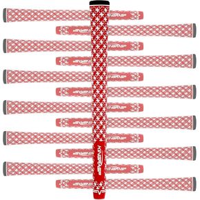 Premium Rubber Golf Grips 13 Pack .Undersize/Standard/Midsize High Traction and Feedback Rubber Golf Club Grips