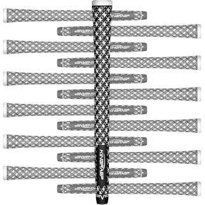 Premium Rubber Golf Grips 13 Pack .Undersize/Standard/Midsize High Traction and Feedback Rubber Golf Club Grips