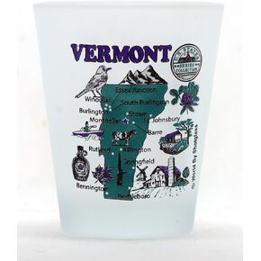 Vermont US States Series Collection Shot Glass