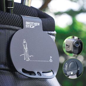 Metal Landing Pads for Golf Bag Accessories for Men Metal Clips for Quick and Easy Access of Golf Bags, Magnetic Golf Towels, Magnetic Golf Rangefinder Strap Golf Accessories Golf Gifts