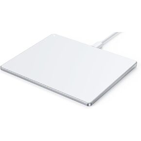 seenda Multi-Touch Trackpad, Tempered Glass Surface with High Precision Navigation, Ultra Slim Aluminum USB Wired Touchpad Mouse for Windows 10/11 Desktop/Laptop/Notebook Computer PC