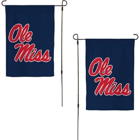 Desert Cactus Ole Miss University of Mississippi Garden Flag Rebels U of MBanner 100% Polyester (Design C)