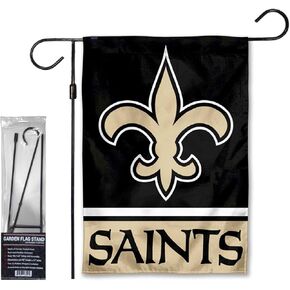 WinCraft Saints Garden Flag and Stand Pole Holder Mount