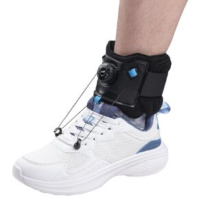 AFO Foot Drop Brace with Upgraded Dial for Adjustable Dorsiflexion, Drop Foot Brace for Walking with Shoes. Orthotic Ankle Braces for Men/Women