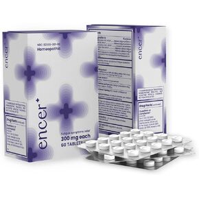 encer Homeopathic Medicine for Radiotherapy Patients, Natural Energy Supplement, Focus Supplement for Vitality Enhancement, 120 Count, Pack of 2