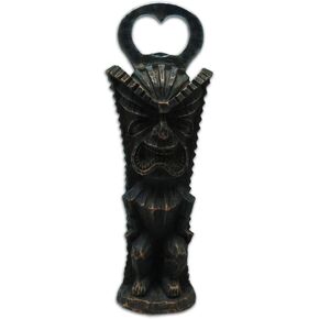 Ancient Hawaiian Money Tiki Bottle Opener