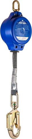 Palmer Safety SRD 8 FT. Self Retracting Lifeline I Lightweight SRL with Web Small Steel Snap Hook I OSHA ANSI Industrial Roofing Tool Personal Fall Arrest Protection Safety Yoyo in Kuwait