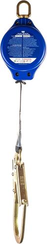 Palmer Safety SRD 8 FT. Self Retracting Lifeline I Lightweight SRL with Web Small Steel Snap Hook I OSHA ANSI Industrial Roofing Tool Personal Fall Arrest Protection Safety Yoyo in Kuwait