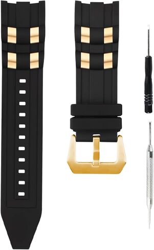 6977 6981 Rubber Watch Band Compatible for Invicta Pro Diver 6977 6978 6981 6983 6984 6986 6991 6996 26mm Silicone Strap Replacement for men and women wirst watchband in Kuwait