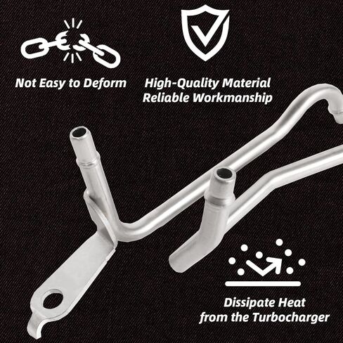 926-186 Passenger Side Turbo Coolant Line Kit Fit for Ford Expedition F150 Transit 150 250 350 HD 2011-2021, for Lincoln Navigator 2015-2021 in Saudi Arabia