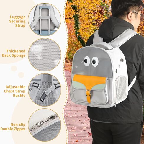 Cat Carrier Backpack, Collapsible Cat Backpack Carrier Soft Sided for Small and Medium Dog and Cats, Portable Expandable Pet Carrier with Breathable Mesh for Travel Hiking Camping Outdoor，Beige in Saudi Arabia