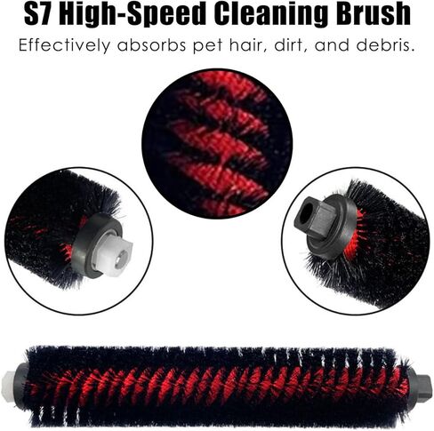 4 قطع من الفرش الدوارة البديلة من ANBOO للمكنسة الكهربائية Roborock S8 Pro Ultra/S7 Maxv Ultra، فرشاة رئيسية ذاتية التنظيف عالية السرعة لملحقات المكنسة الكهربائية Roborock G20/G10/G10S/G10S Pro in Kuwait