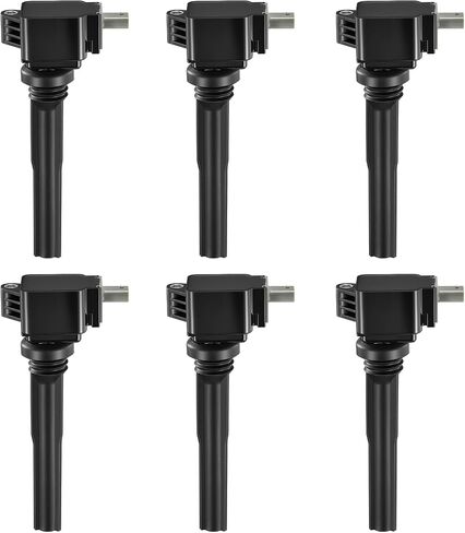 BDFHYK Ignition Coil Pack UF826 and Iridium Spark Plugs 94372 Compatible with Lincoln 2018-2019 Navigator, 2017-2019 F-150 2018-2019 Expedition 3.5L V6 GN10892,Set of 6 in Saudi Arabia